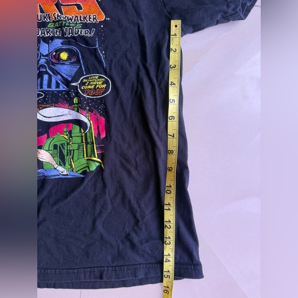 Star Wars Graphic T-Shirt size M 38/40 short sleeve black - Picture 8 of 11